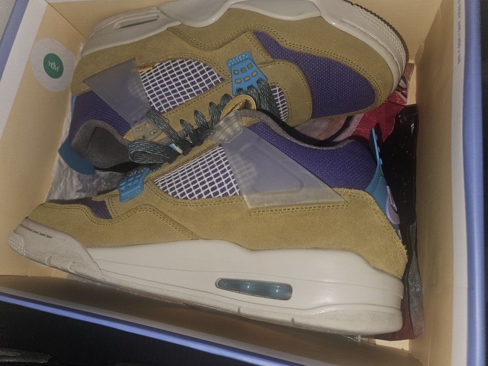 Desert Moss Jordan 4 SB's