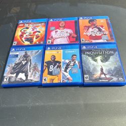 PS4 Lot (also Play On PS5)