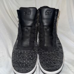 Nike Air Force 1 Ultra Flyknit High Top Oreo Lightweight Men’s Sneakers