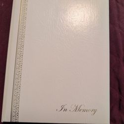 Funeral Memory Book