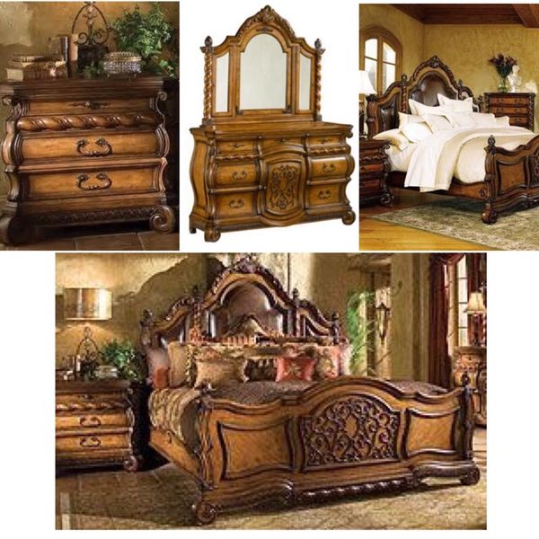 Haverty S Grand Tuscan King Bedroom Suite For Sale In Buford Ga Offerup