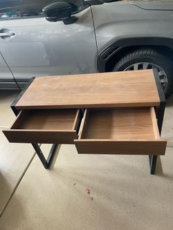 Brown desk
