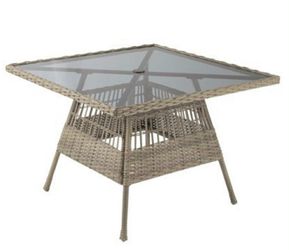 Outdoor Dining table gray New 40x40