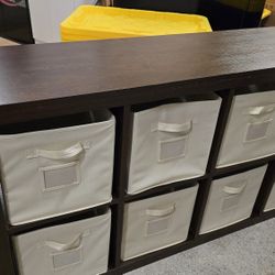 Storage Cabinet With totes