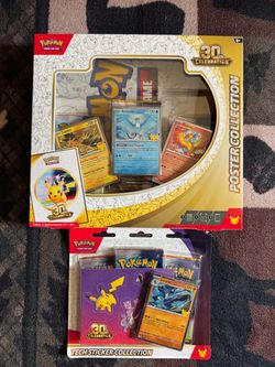Pokemon 30th Celebrations Poster Collection Box