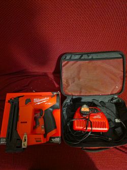 Milwaukee Fuel 18 Gauge Brad Nailer with Charger and Case