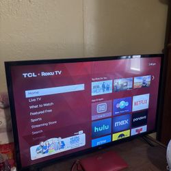 TCL 32-inch 1080p Roku Smart LED Television/ TV 32S327 (used)