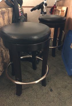2- stools 48” H