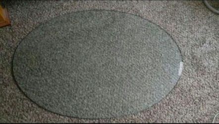 Oval Glass for Center Table