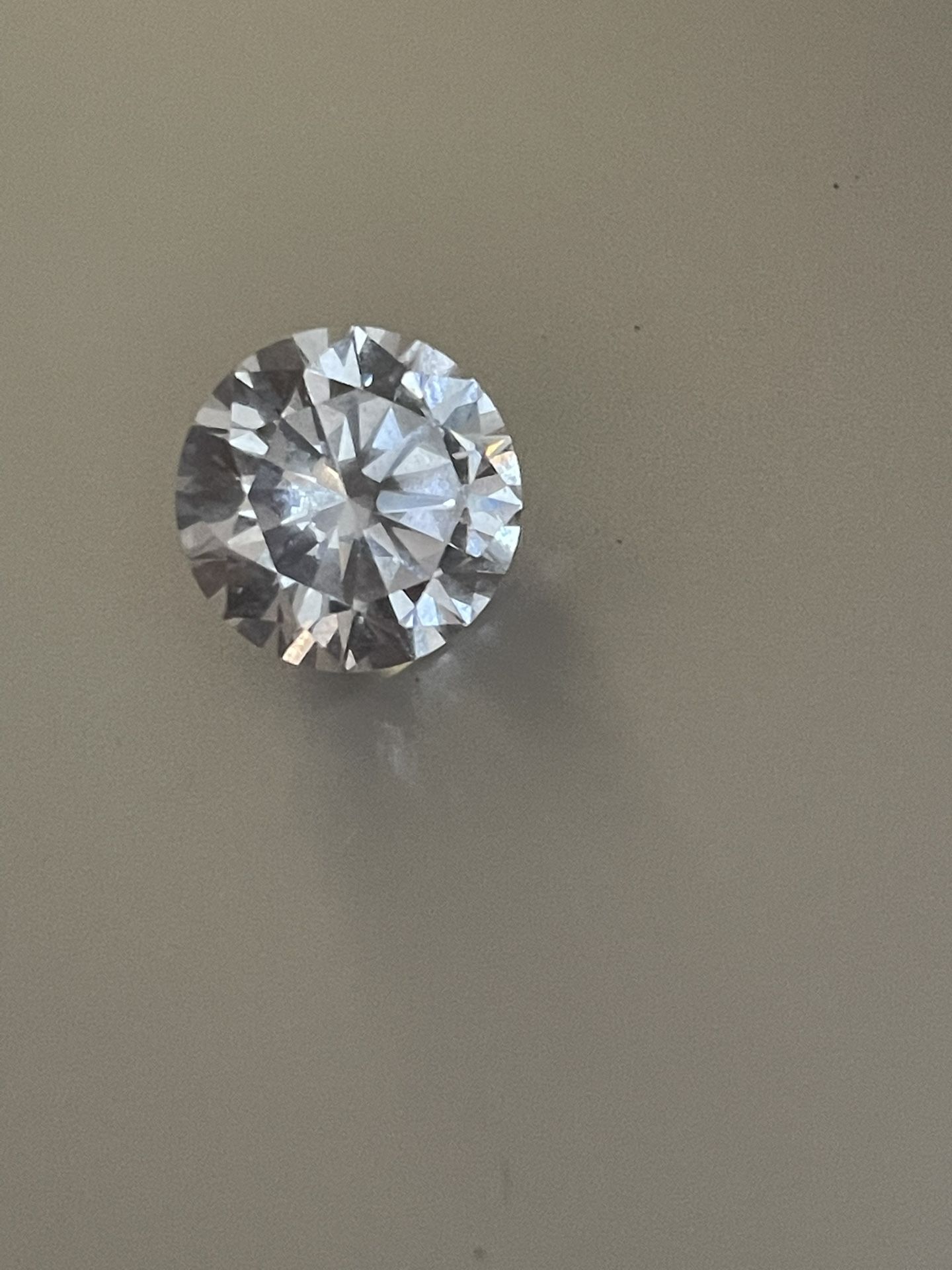 Large Round Brilliant Moissanite - 6.5+ Carats - Excellent Sparkle
