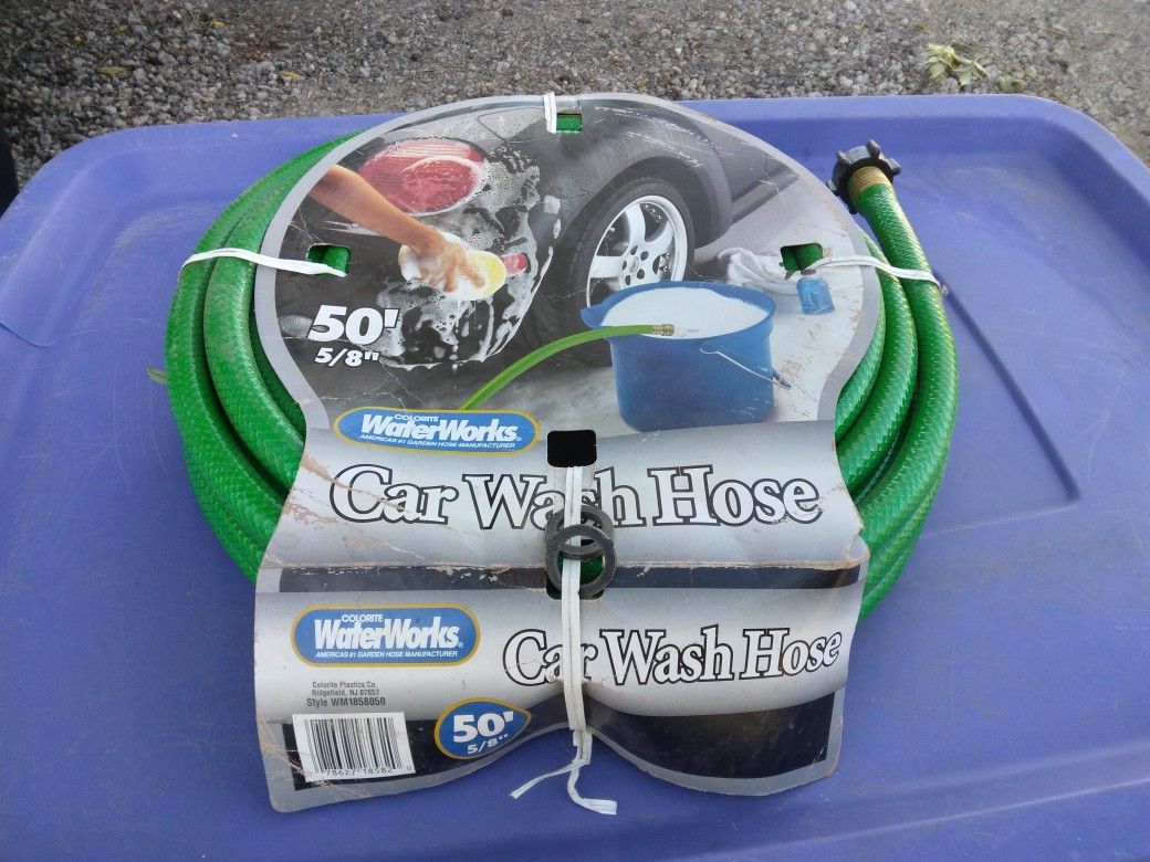 Water Works Hose 50'L New! Manguera Larga!