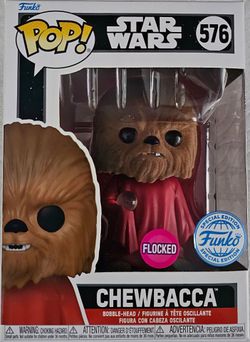 Funko Pop! Vinyl: Star Wars - Chewbacca (Flocked) - Disney (Exclusive) #576 New