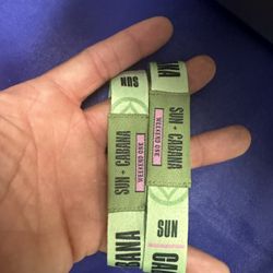 ACL SUNDAY Cabana Wristbands For Sale 