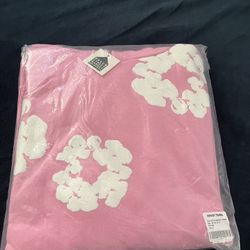 Pink Denim Tears Cotton Wreath with Mens Hoodie