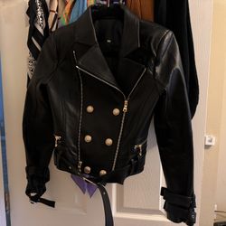Black Leather Jacket 
