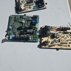 Many furnace control boards and Inducer motors