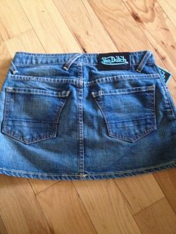 Von Dutch skirt