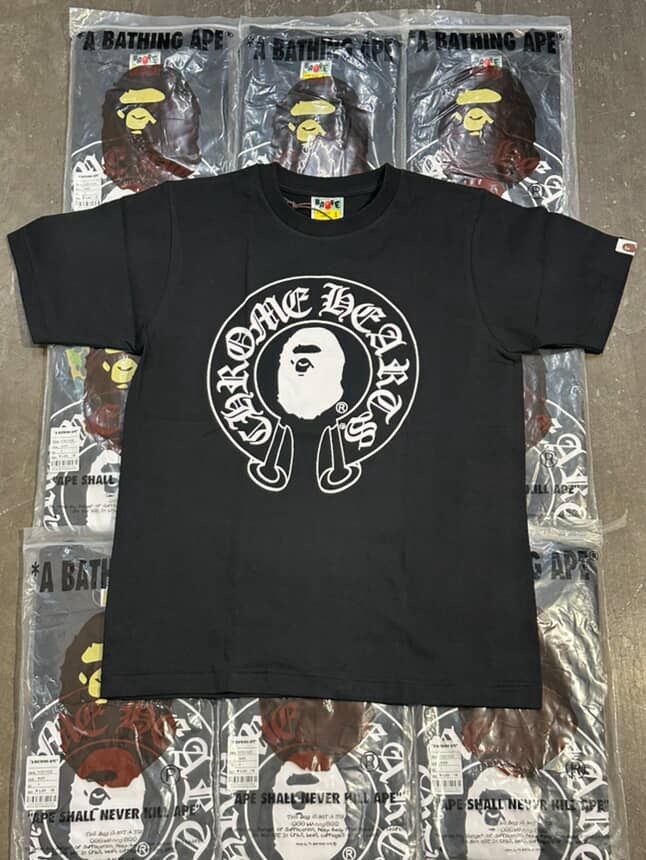 Chrome Hearts X Bape