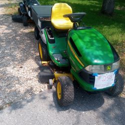 John Deer Tractor Mower