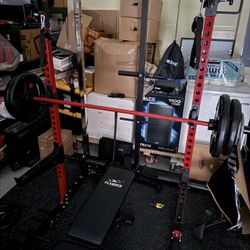 Full Gym Set Up cable