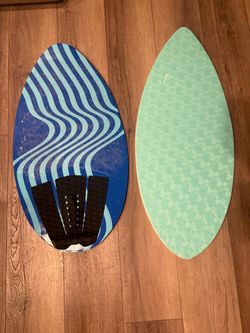 2 skim boards