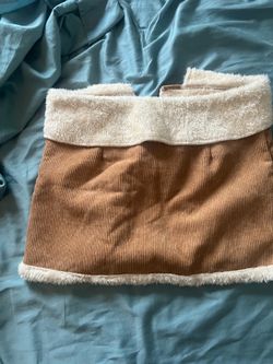 SHEIN Beige skirt with fue