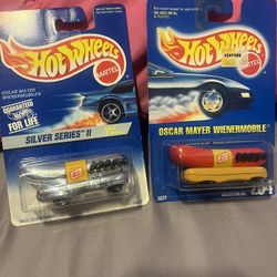 2 Wiener Mobile Hot Wheels. $15