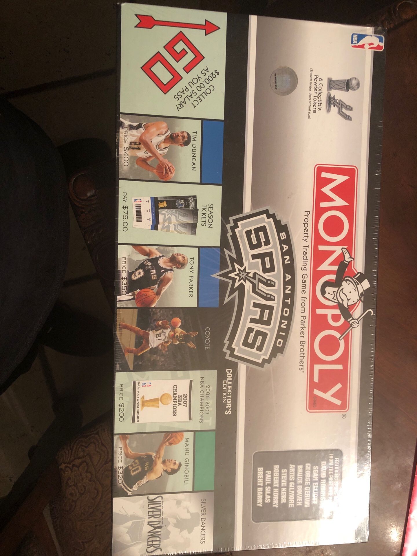 Spurs monopoly game(brand new) in plastic wrapper
