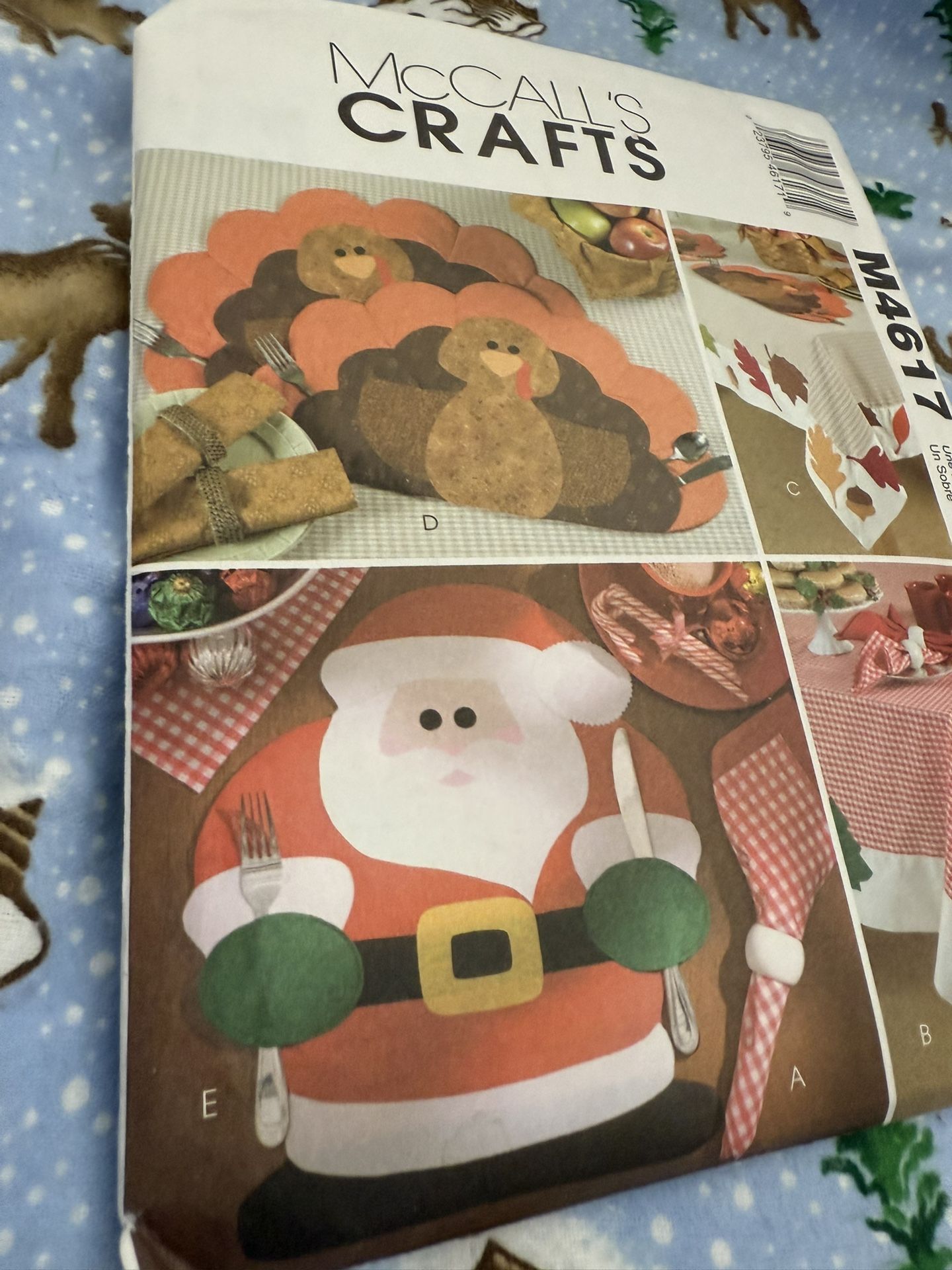 McCall’s Craft Pattern Uncut 2004 . NEW !