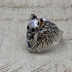 Solid Sterling Silver .925 Men’s Gothic Ring