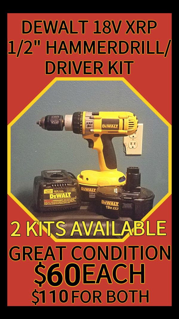 Dewalt 18v Xrp 1 2 Hamrill Driver Kit Tools Machinery In Dewalt 18v Xrp 1 2 Hamrill Driver Kit Tools Machinery In Steilacoom Wa Offerup