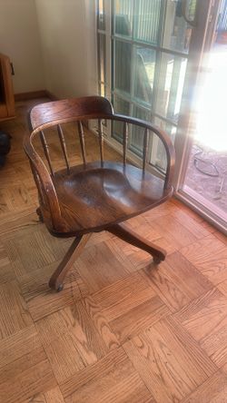 Chair Sturdy Wood