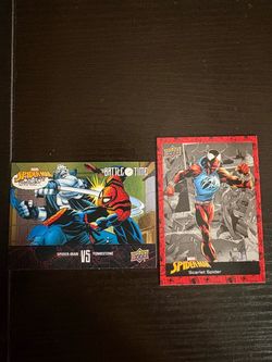 Upper Deck Marvel Spider-Man Trading Cards Lot