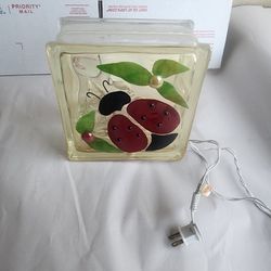 Lamp With Lady Bug Theme