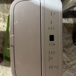 GE - 450 Sq. Ft. 11,000 BTU Smart Portable Air Conditioner with WiFi and Remote - White Model: APWA11YBBW