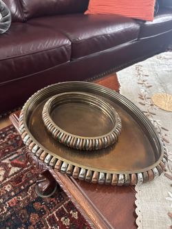 Decorative Metal Tray 