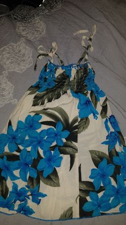 Hawaiian /Sun Dress Girls - Size 4/5 Girls