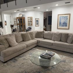 Sofa Sectional Wide Enough To Sleep On Like New