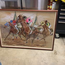 Almoa Original Painting(Horses)