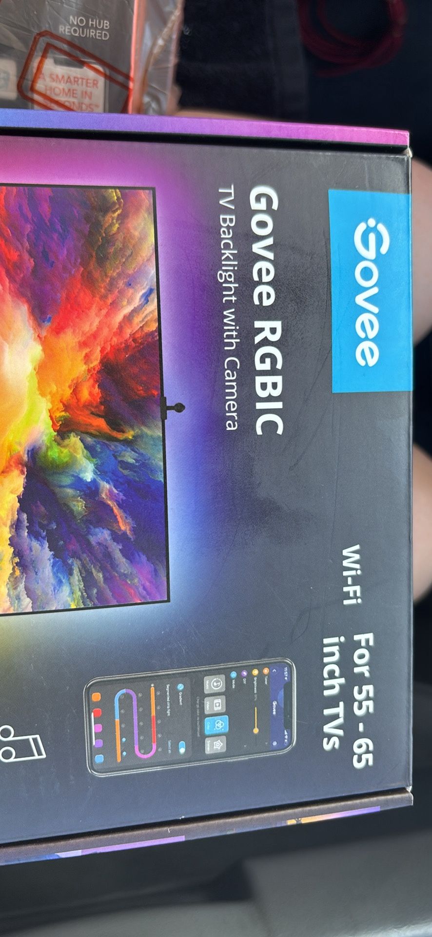 Goove TV LED Backlight with camera