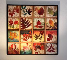 Autumn Leaves Wall Art 35.5”