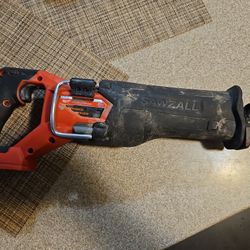 Milwaukee Sawzall Brushless Fuel With A Working Battery 