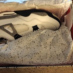 Nike Air Jordan 4 "White Cement" 2025