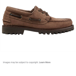 LL Bean real leather shoes