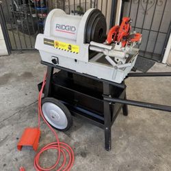 RIDGID 1822-I Auto Chuck Pipe Threading Machine