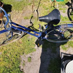 Vintage Blue Bike 
