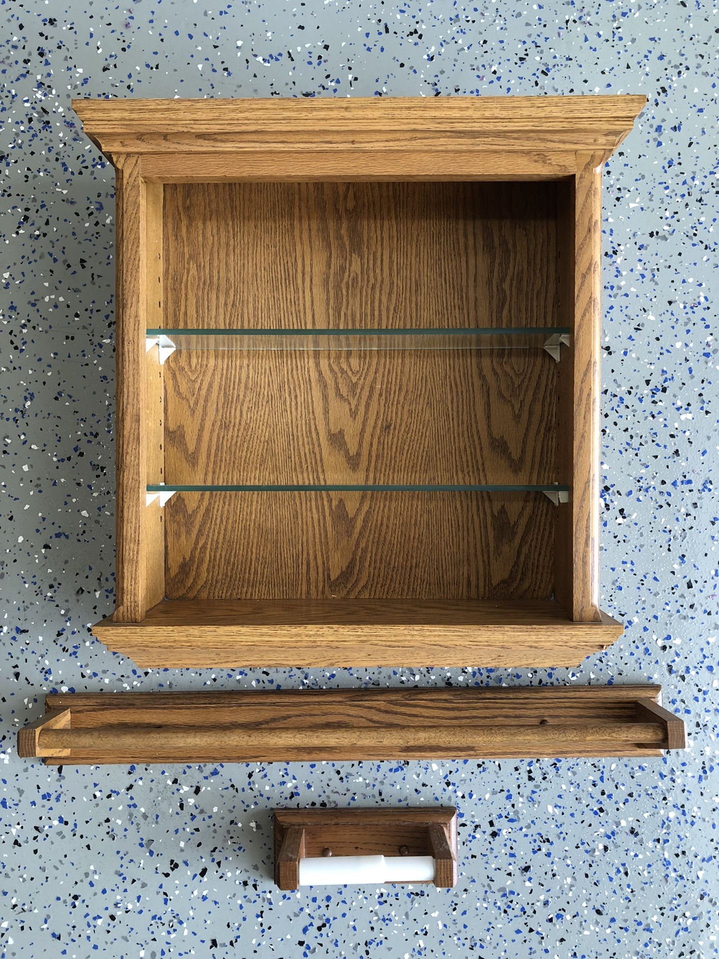 Solid Oak Bathroom Accessories