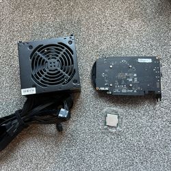 Graphics Card and CPU