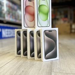 iPhone 15 Plus & 15 Pro Max Available (UNLOCKED)