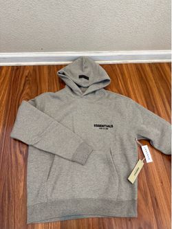 Dark oatmeal essentials hoodie